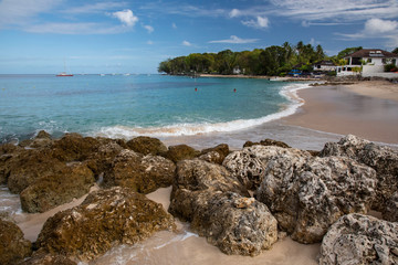 West Coast of Barbados near Hometown in St James Parish