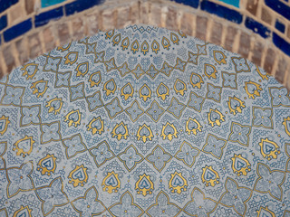 View of mosque in Central Asia.