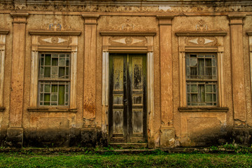 door of an old house