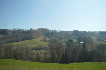 landscape in the mountains