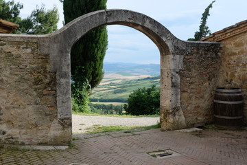 Fototapeta premium Beautiful Tuscan countryside