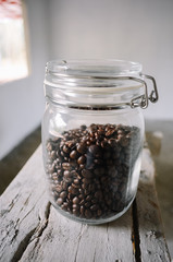 roasted arabica coffee beans