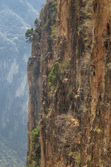 A fascinating view of the valley