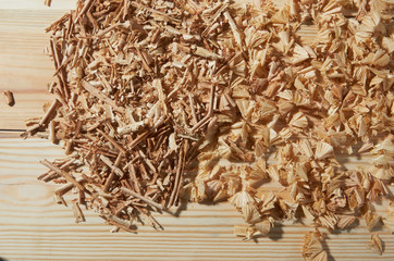 Wood sawdust texture