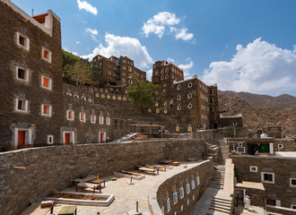 Rijal Almaa world heritage site in Asir region, Saudi Arabia