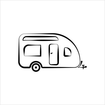 recommend clip art: Trailer Caravan Icon, Camper Trailer, Camper Van,