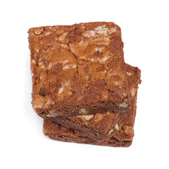 Tasty chocolate brownies pies