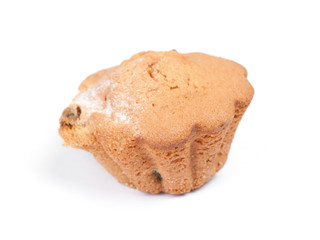 Homemade cake with raisin