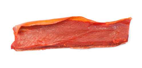 Piece of salmon dried fish