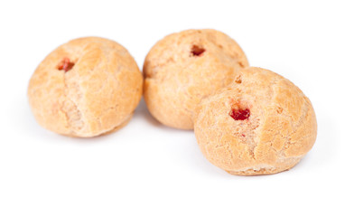 Group of buns with jam inside