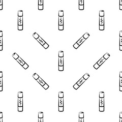 Electrical Fuse Icon Seamless Pattern