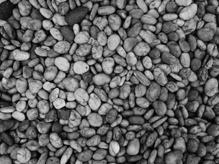 black stone background,pebble beach stone floor