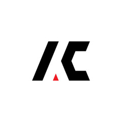 AC logo letter vector design