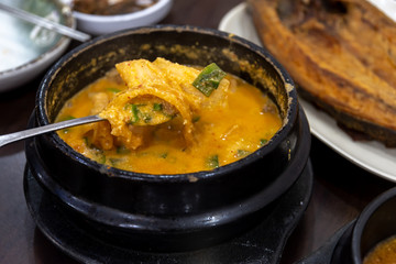 Korean style Sprouted soup(stew)