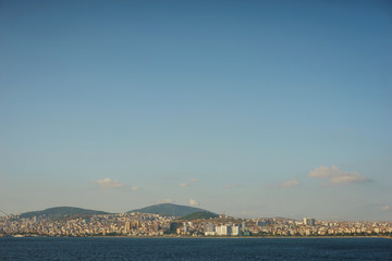 View of Istanbul from the Bosphorus.