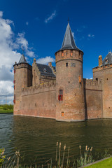 Fototapeta na wymiar Muiderslot castle near Amsterdam - Netherlands