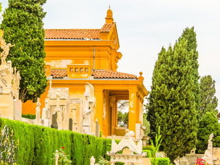 Old Chateau Cemetery on the Castle Hill, Nice, France