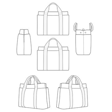 Bag Templates – Browse 1,805 Stock Photos, Vectors, and Video