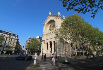 Fototapeta na wymiar Paris - Église Saint-Augustin