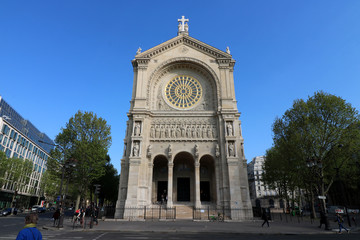 Fototapeta na wymiar Paris - Église Saint-Augustin