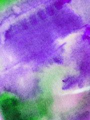 Abstract background, hand-painted texture, watercolor painting, splashes, drops of paint, paint smears. Design for backgrounds, wallpapers, covers and packaging