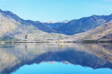 Naklejka na ściany i meble Lake in Patagonia