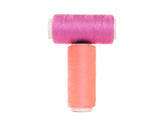 Two sewing thread