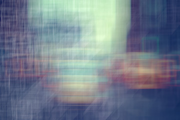 Obraz premium multicolored abstract network background / modern technological background, abstraction blurred unusual concept speed