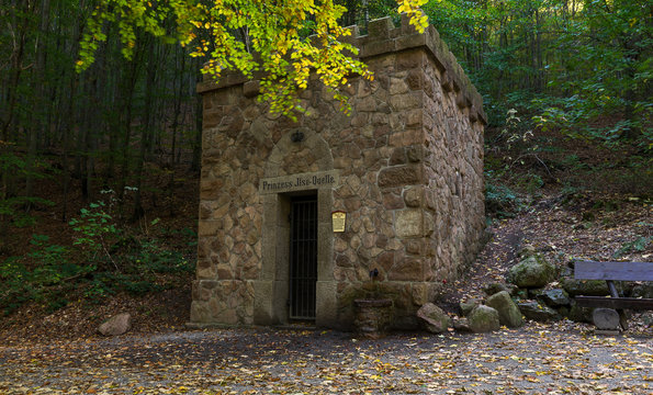 Tower of the spring called Prinzess Quelle