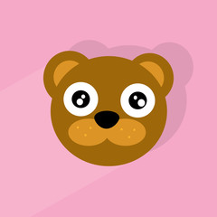 bear vector icon