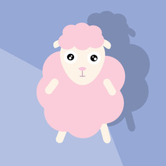 lamb icon vector