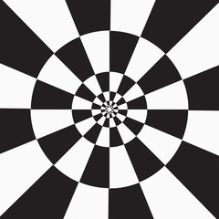 Black and white checkered backdrop