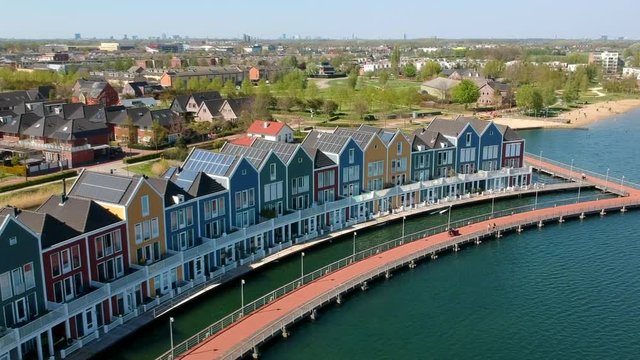 Drone video from a small village in the Netherlands called Houten