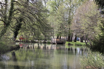 Ville de Lons Le Saunier - France - Parc Edouard Guenon