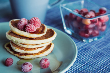 Панкейки на завтрак