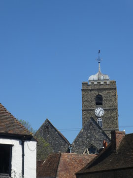 medeval town scene