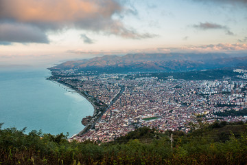 Obraz premium Ordu city from Boztepe