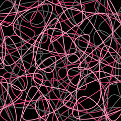 Seamless patterns with scribbles