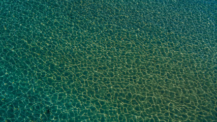 Sea surface aerial view