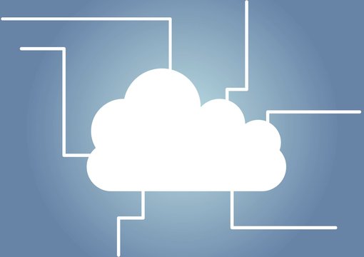 cloud Internet,icon, vector image