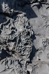 Volcanic stone structure and background - Image