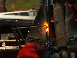 welding with electrodes