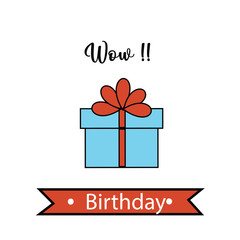 Happy Birthday Vector Template Design Illustration