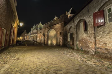 Fototapeten Old city by night © Gertjan