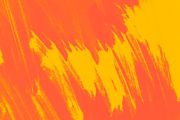 yellow coral pink paint brush strokes background 