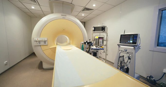 Shot of MRI machine
