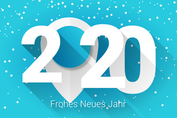 frohes neues jahr 2020