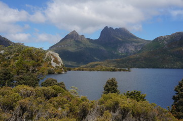 lake in mountains