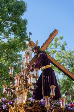 Nuestro Padre Jes&uacute;s de la Humildad de la hermandad del cerro del &aacute;guila, semana santa de Sevilla