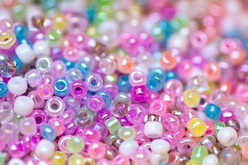depth of field mix color crystal beads